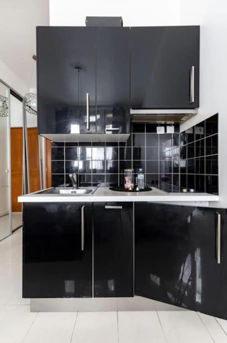 Canal St Martin : Charming Cosy Studio Paris Exterior foto