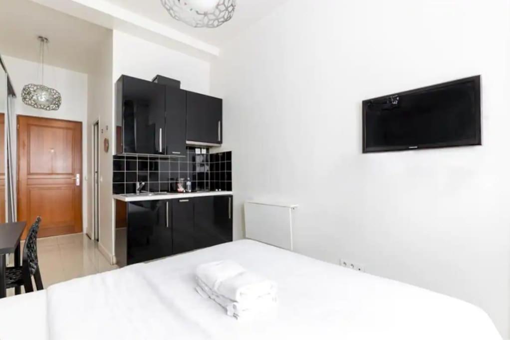 Canal St Martin : Charming Cosy Studio Paris Exterior foto